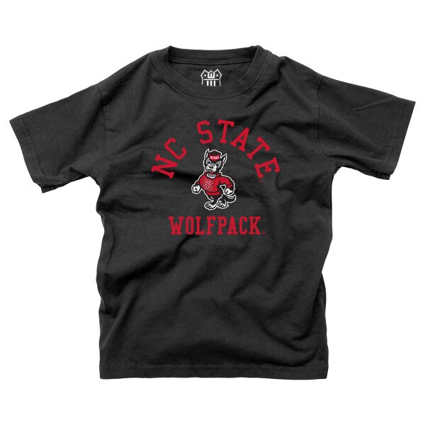 Black Toddler Short Sleeve Tee - NC